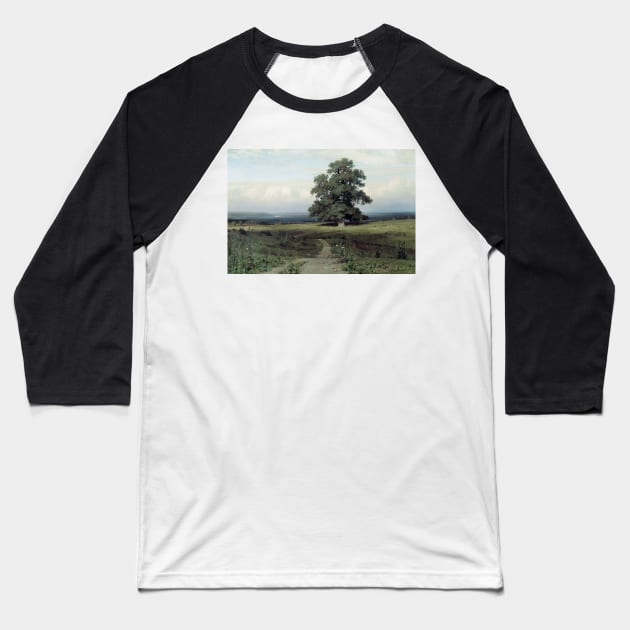 Oak by Ivan Shishkin, 1883 Baseball T-Shirt by immortalpeaches